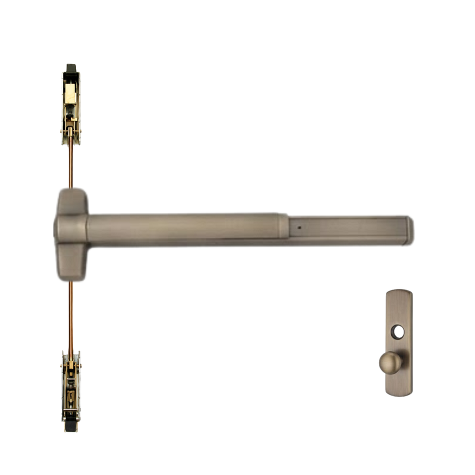 Von Duprin 9848K-NL/9948K-NL - Knob,Night Latch Concealed Vertical Rod Device