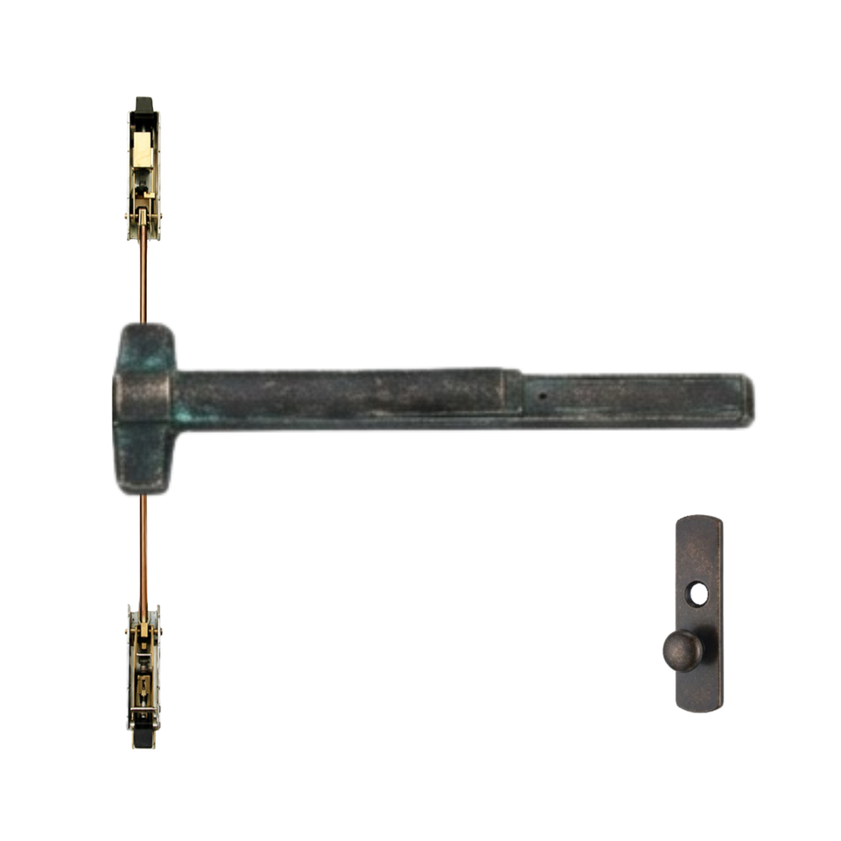 Von Duprin 9847K-NL/9947K-NL - Knob,Night Latch Concealed Vertical Rod Device