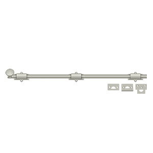 Deltana 24SB 24" Surface Bolt, Heavy-Duty, Solid Brass