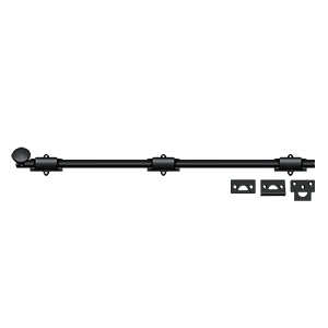 Deltana 24SB 24" Surface Bolt, Heavy-Duty, Solid Brass