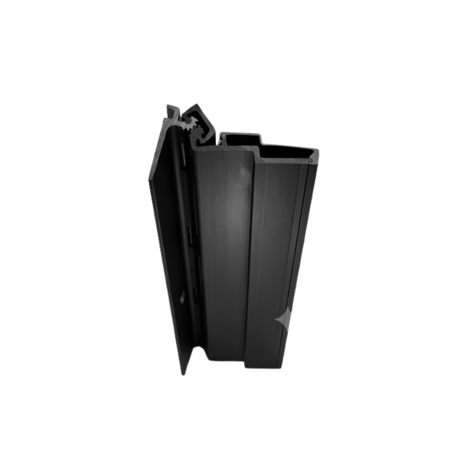 ABH A213HD Aluminum Continuous Gear Hinges Half Surface