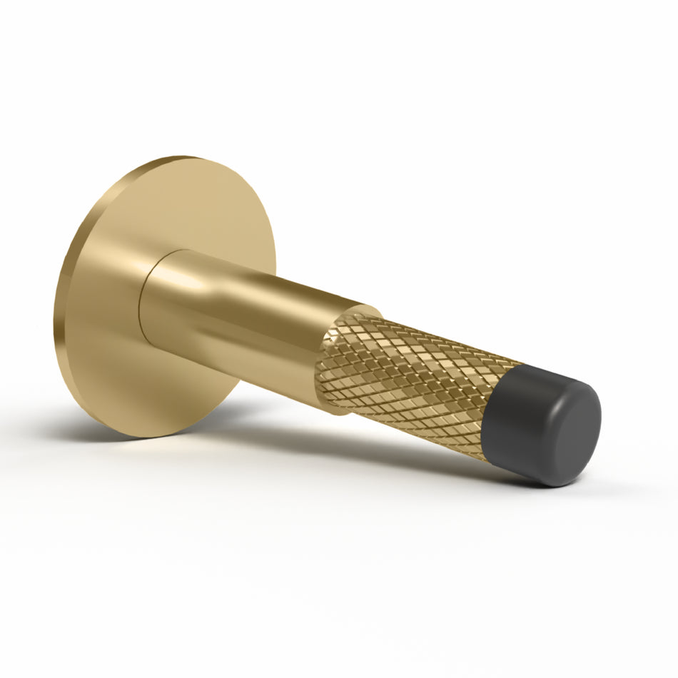Mega Handles Knurled Baseboard Door Stopper