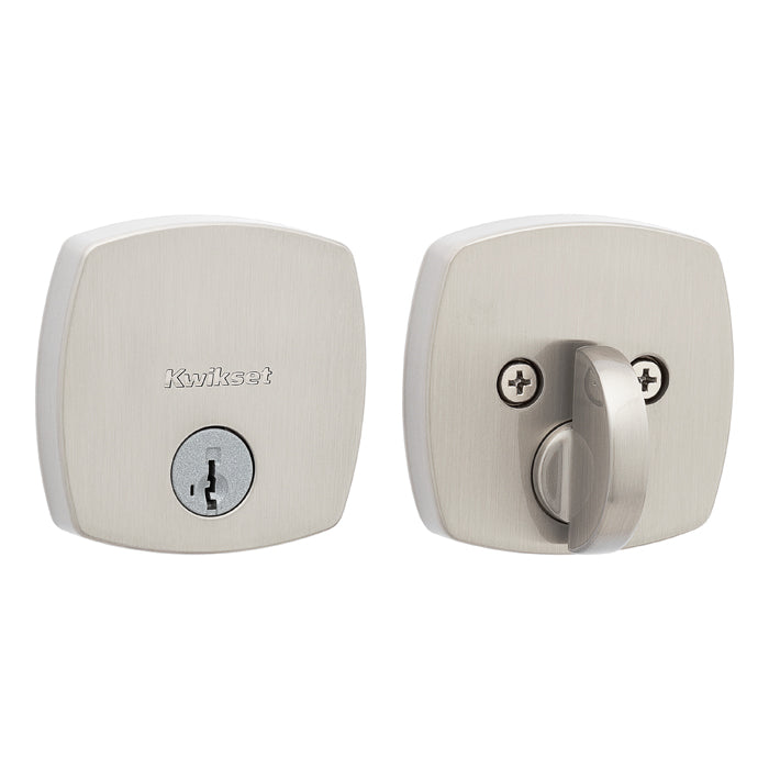 Kwikset Midtown Deadbolt (Keyed One Side - SmartKey)