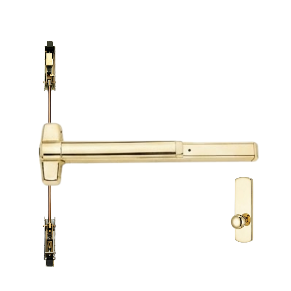 Von Duprin 9848K-BE/9948K-BE - Knob,Blank Escutcheon Concealed Vertical Rod Device
