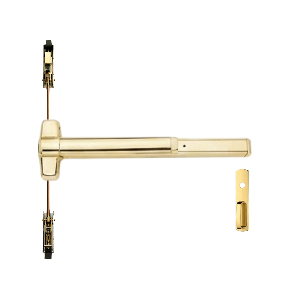 Von Duprin 9848NL/9948NL - Night Latch Concealed Vertical Rod Device