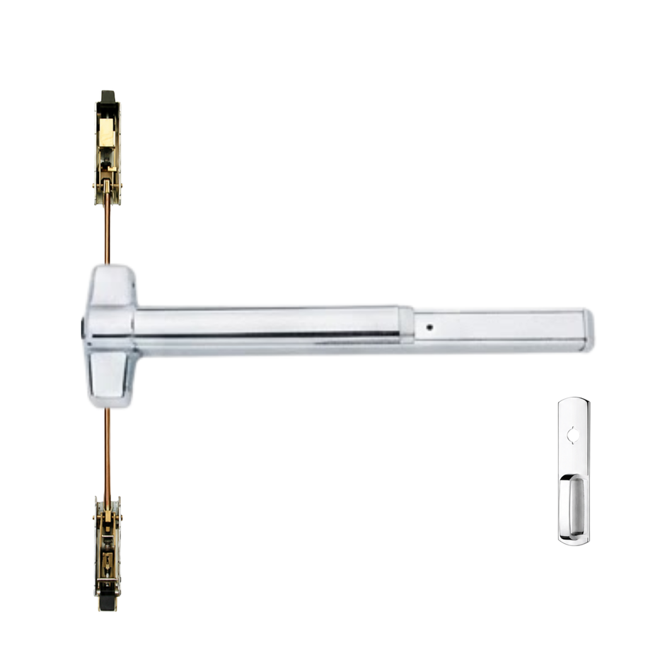Von Duprin 9848NL/9948NL - Night Latch Concealed Vertical Rod Device