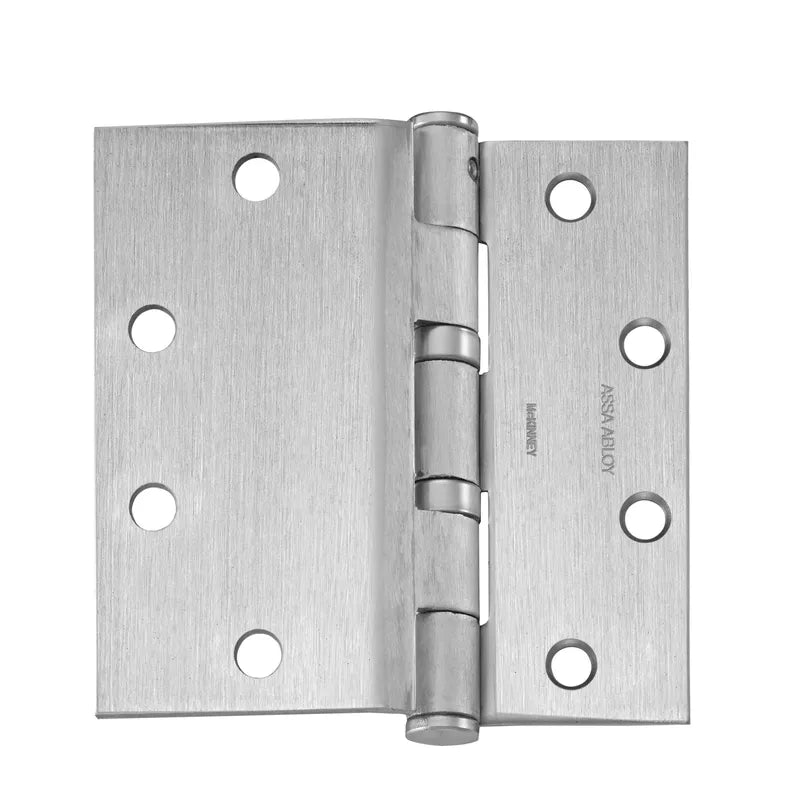 McKinney TA2372 Stainless Steel Standard Weight Half Surface Five Knuckle Hinge (Reversible)