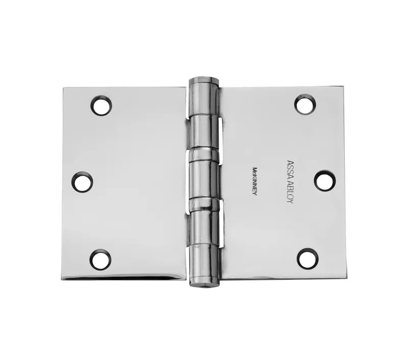 McKinney TA2798 Steel Standard Weight Wide Throw Full Mortise Five Knuckle Hinge