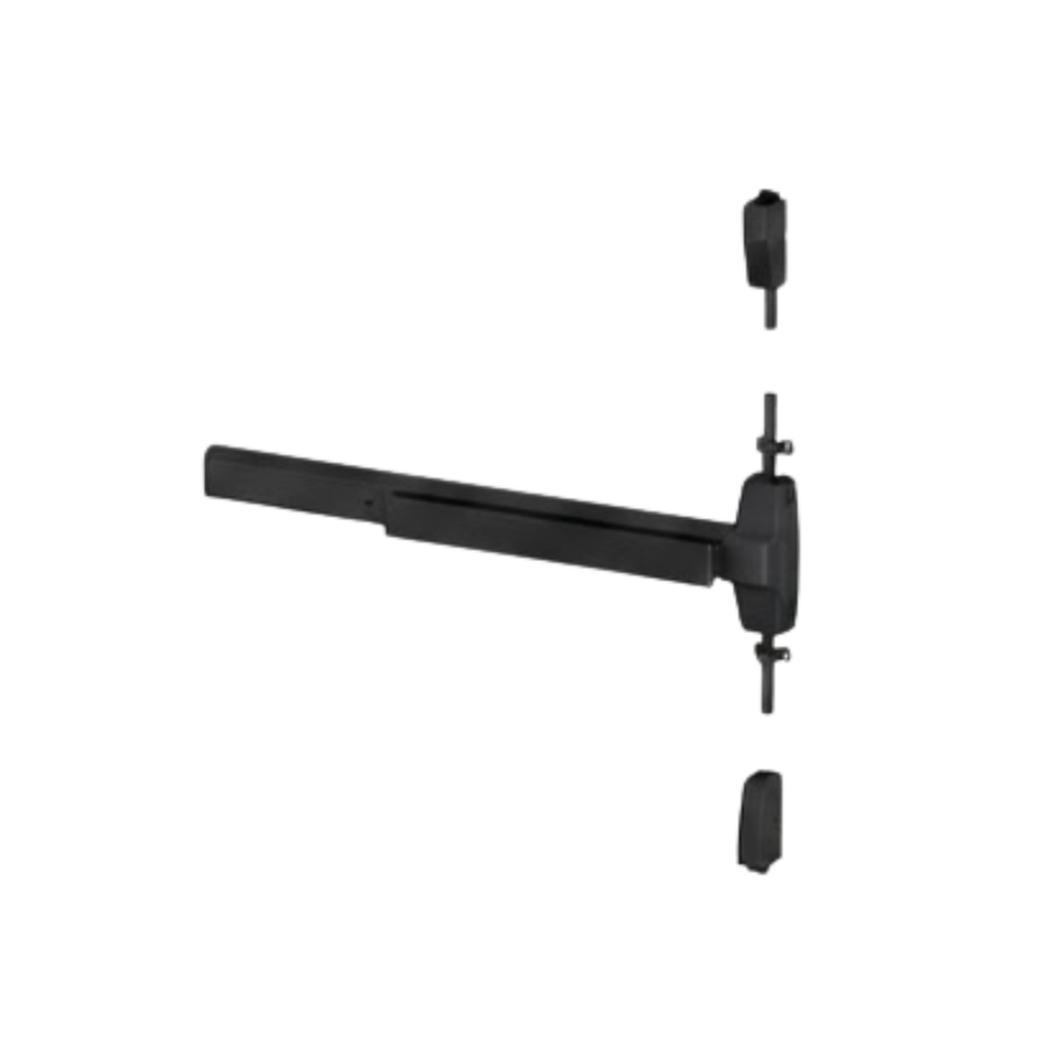 Von Duprin 7827EO Surface Vertical Rod Heavy Duty Wide Stile Exit Device