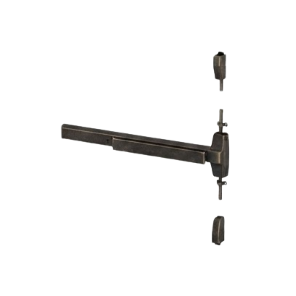 Von Duprin 7827EO Surface Vertical Rod Heavy Duty Wide Stile Exit Device