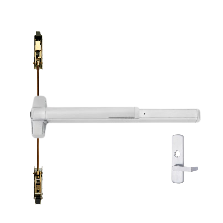 Von Duprin 9847L/9947L - Lever Concealed Vertical Rod Device