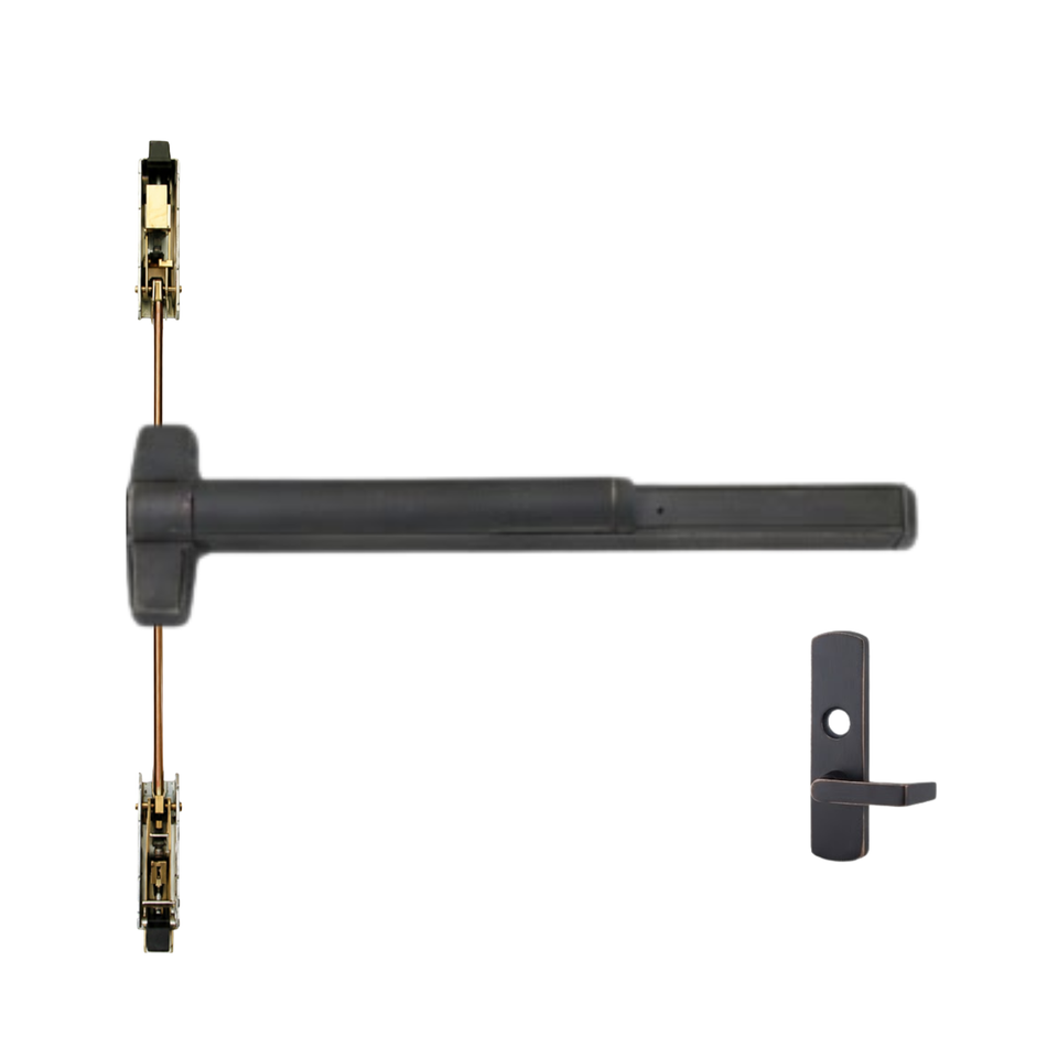 Von Duprin 9847L-KC/9947L-KC - Lever, Key Capture Concealed Vertical Rod Device