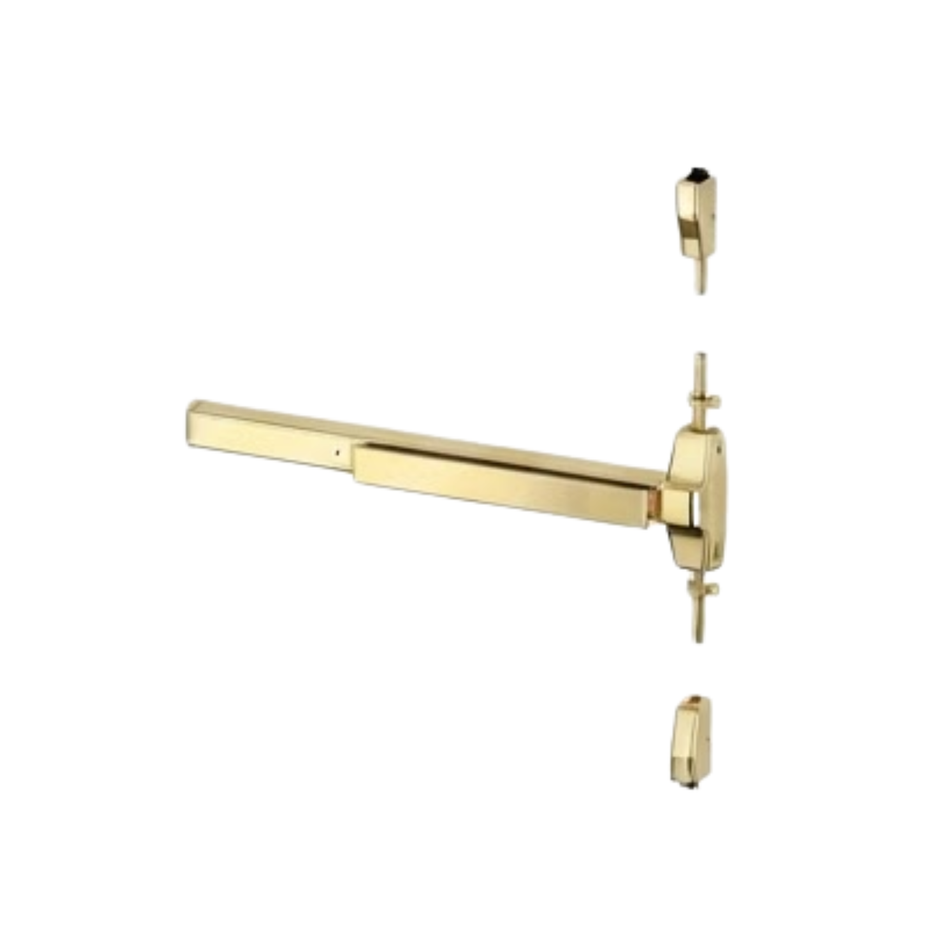 Von Duprin 7827EO Surface Vertical Rod Heavy Duty Wide Stile Exit Device