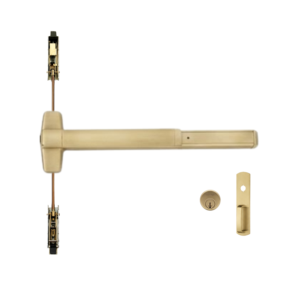 Von Duprin 9848NL-OP/9948NL-OP - Night Latch, Optional Pull Concealed Vertical Rod Device