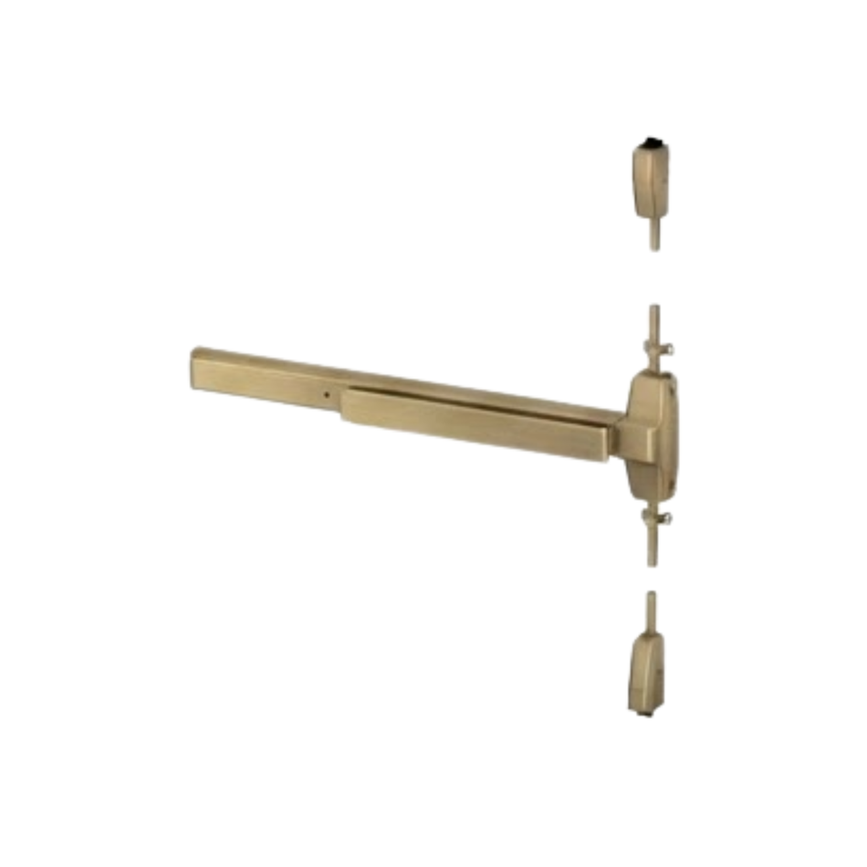 Von Duprin 7827EO Surface Vertical Rod Heavy Duty Wide Stile Exit Device