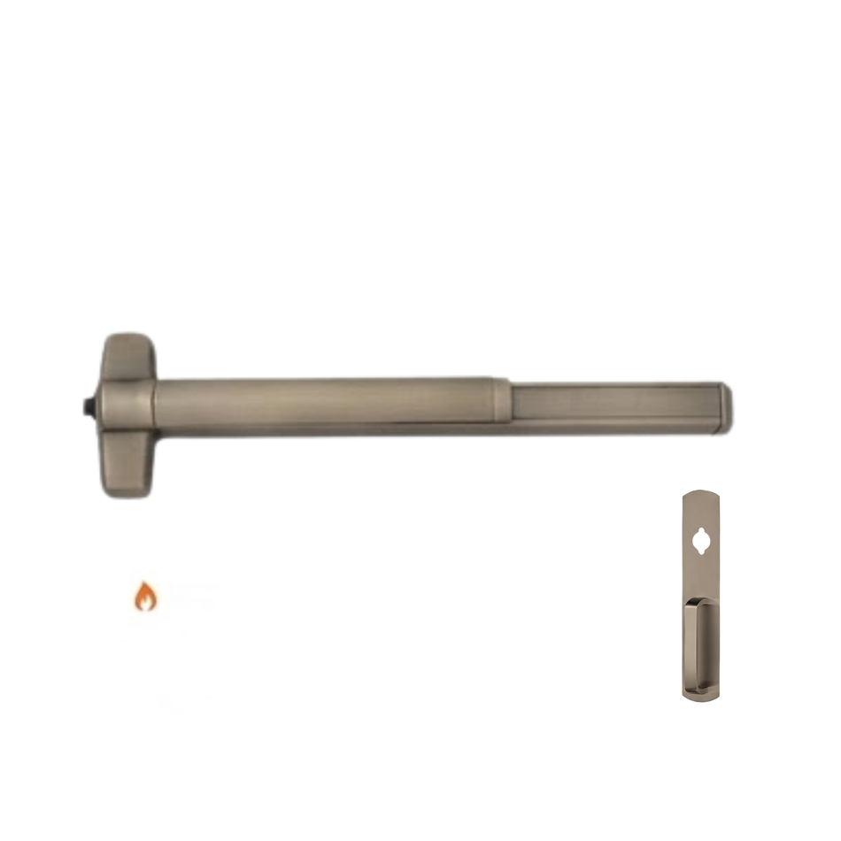 Von Duprin 98NL-F/99NL-F- Night Latch Rim Exit Device - Fire Rated