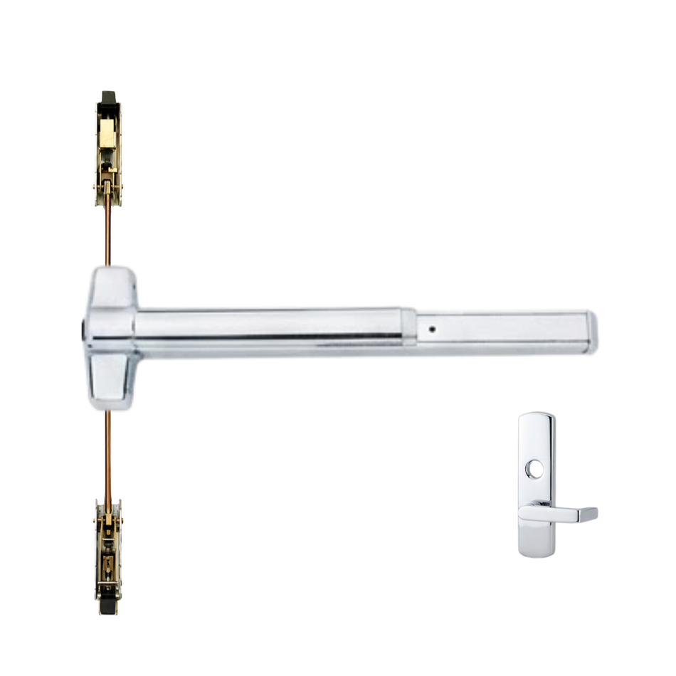 Von Duprin 9847L/9947L - Lever Concealed Vertical Rod Device