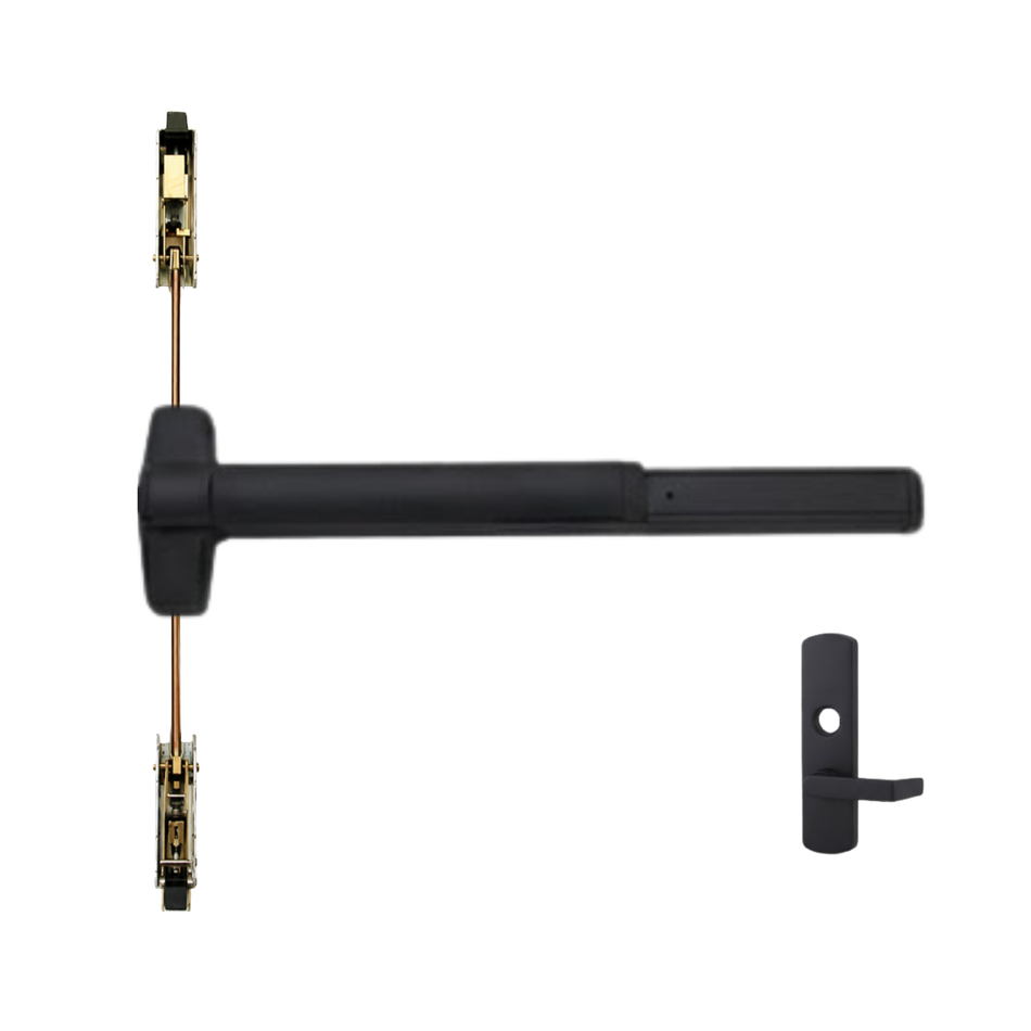 Von Duprin 9847L-NL/9947L-NL - Lever, Night Latch Concealed Vertical Rod Device