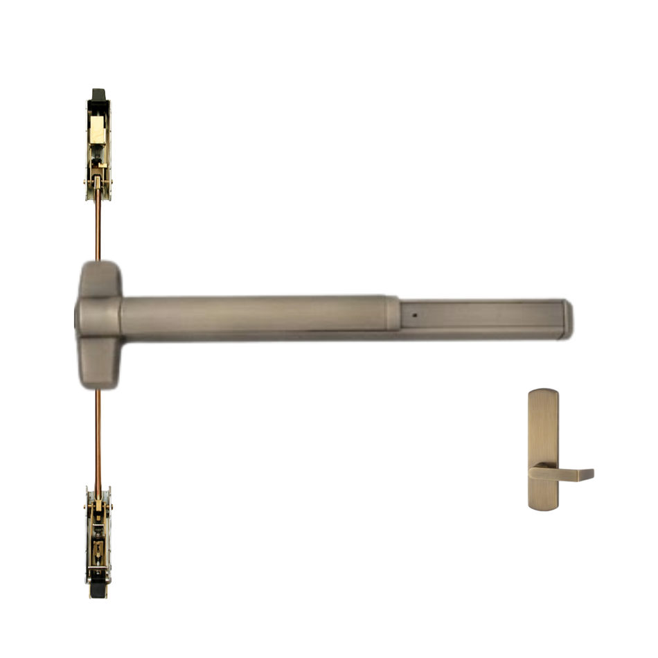 Von Duprin 9848L-BE/9948L-BE - Lever, Blank Escutcheon Concealed Vertical Rod Device
