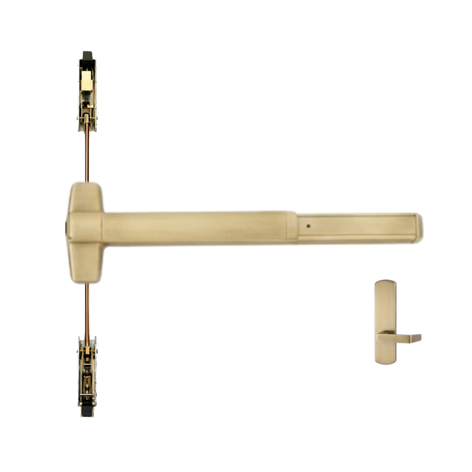 Von Duprin 9847L-BE/9947L-BE - Lever, Blank Escutcheon Concealed Vertical Rod Device