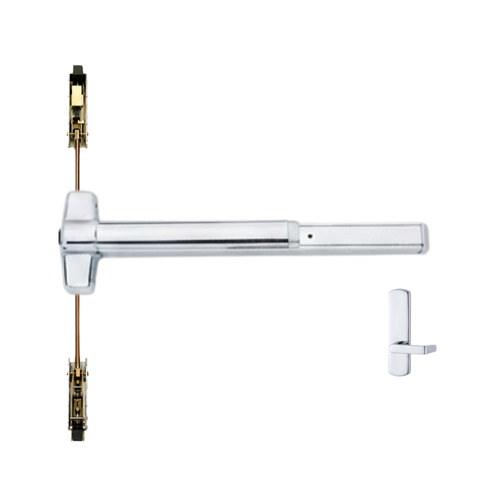 Von Duprin 9847L-DT/9947L-DT - Lever, Dummy Trim Concealed Vertical Rod Device