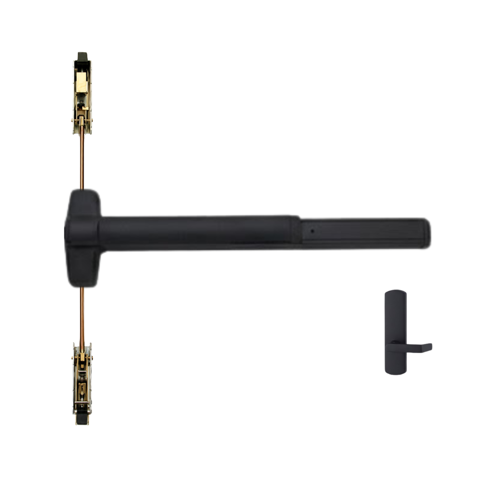 Von Duprin 9848L-BE/9948L-BE - Lever, Blank Escutcheon Concealed Vertical Rod Device