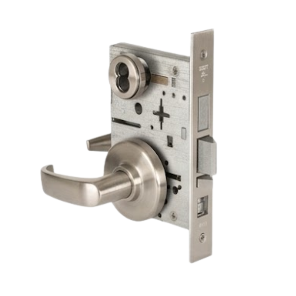 45H-7-AB Office Deadbolt Function Mortise Lock Single Keyed