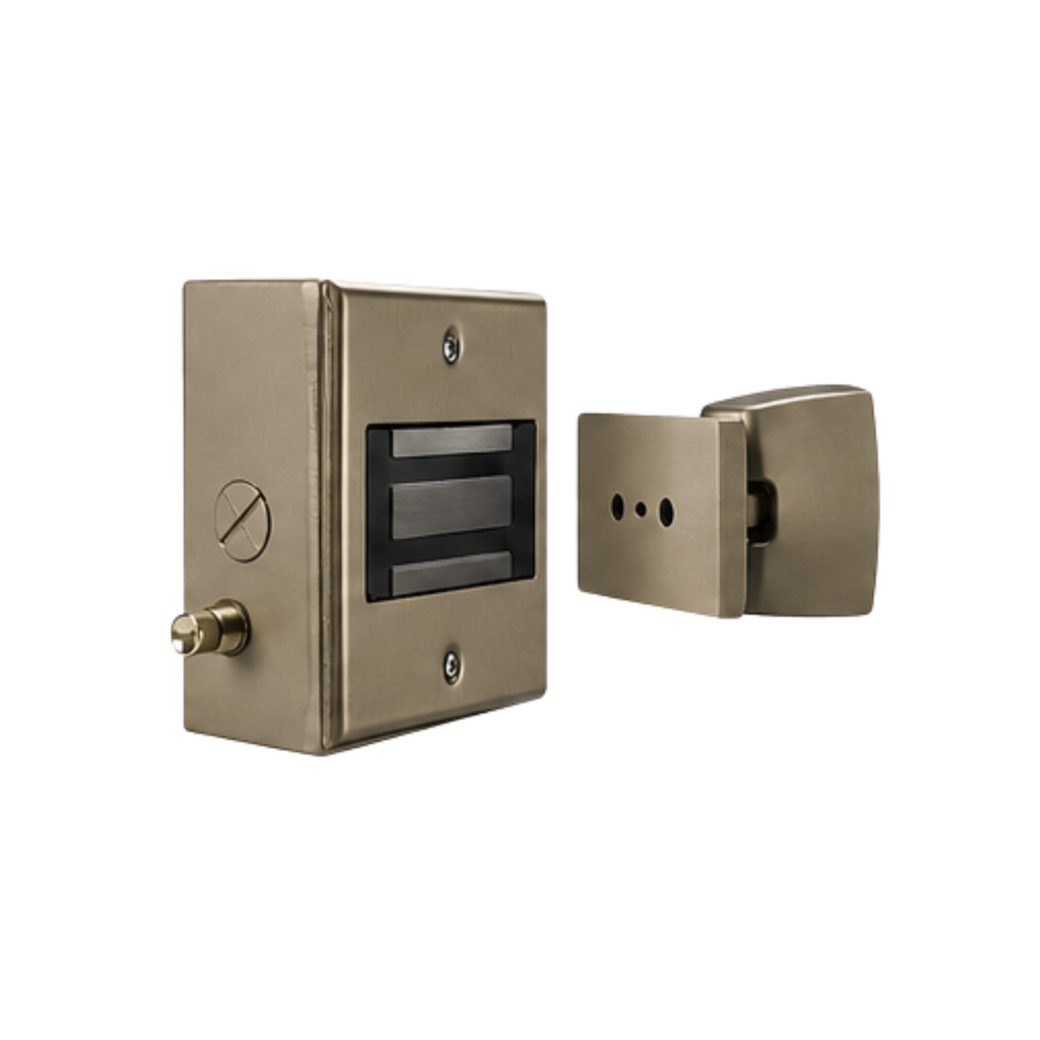 Rixson 9930M High Hold Floor Mounted With Switch Electromagnetic Door Holder / Releases