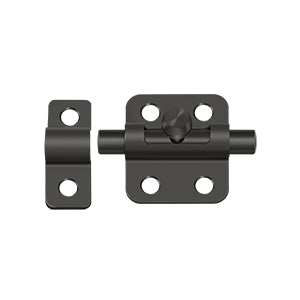 Deltana 2BB 2" Barrel Bolt, Solid Brass