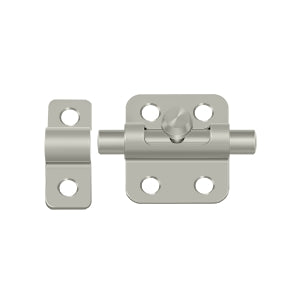 Deltana 2BB 2" Barrel Bolt, Solid Brass
