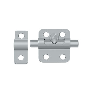 Deltana 2BB 2" Barrel Bolt, Solid Brass