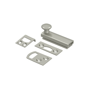 Deltana 2SBCS 2" Solid Brass Surface Bolt, Concealed Screws, HD