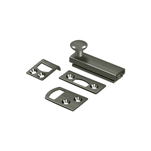Deltana 2SBCS 2" Solid Brass Surface Bolt, Concealed Screws, HD