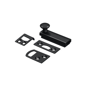 Deltana 2SBCS 2" Solid Brass Surface Bolt, Concealed Screws, HD