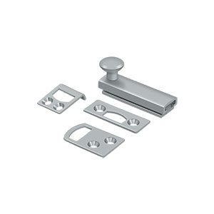 Deltana 2SBCS 2" Solid Brass Surface Bolt, Concealed Screws, HD