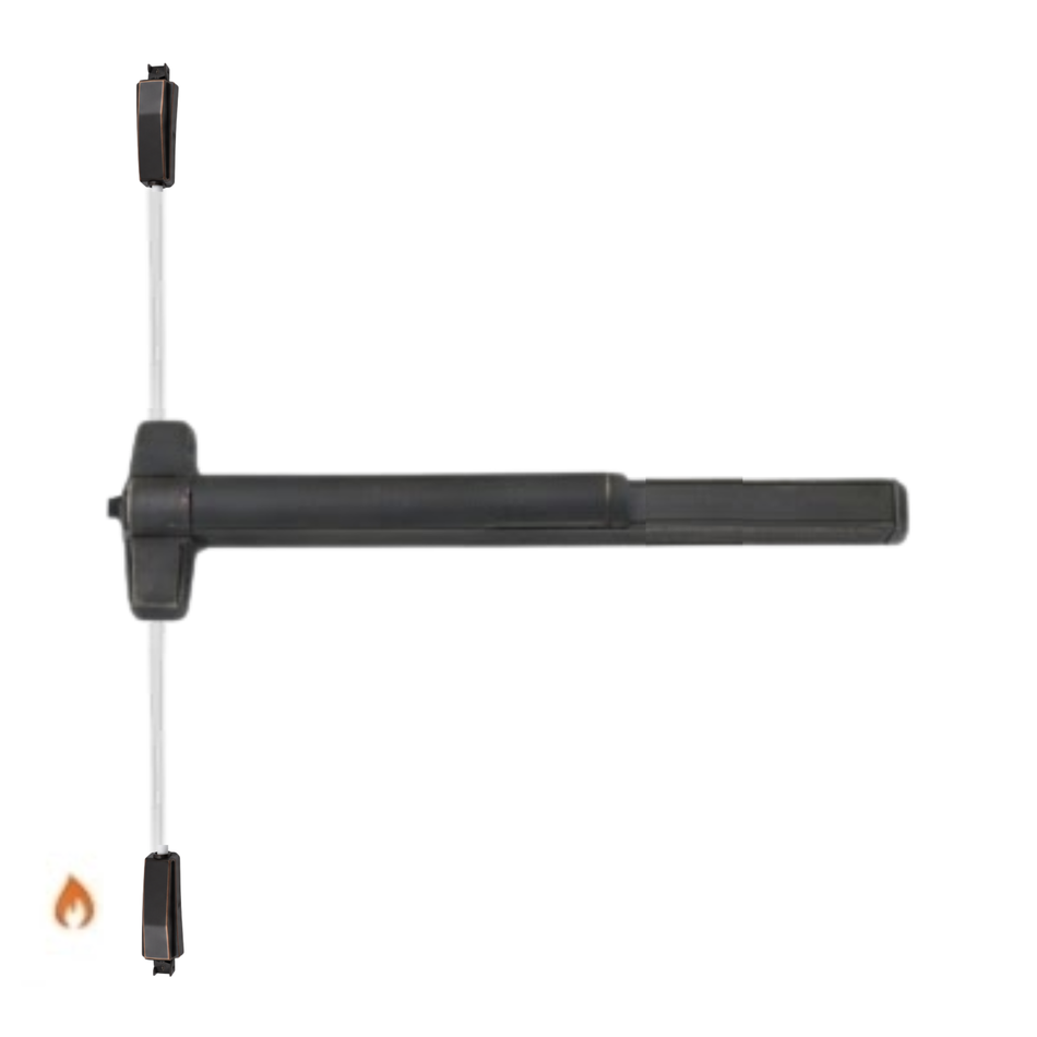 Von Duprin 9857EO-F/9957EO-F - Exit Only Surface Three Point Latch Device - Fire Rated
