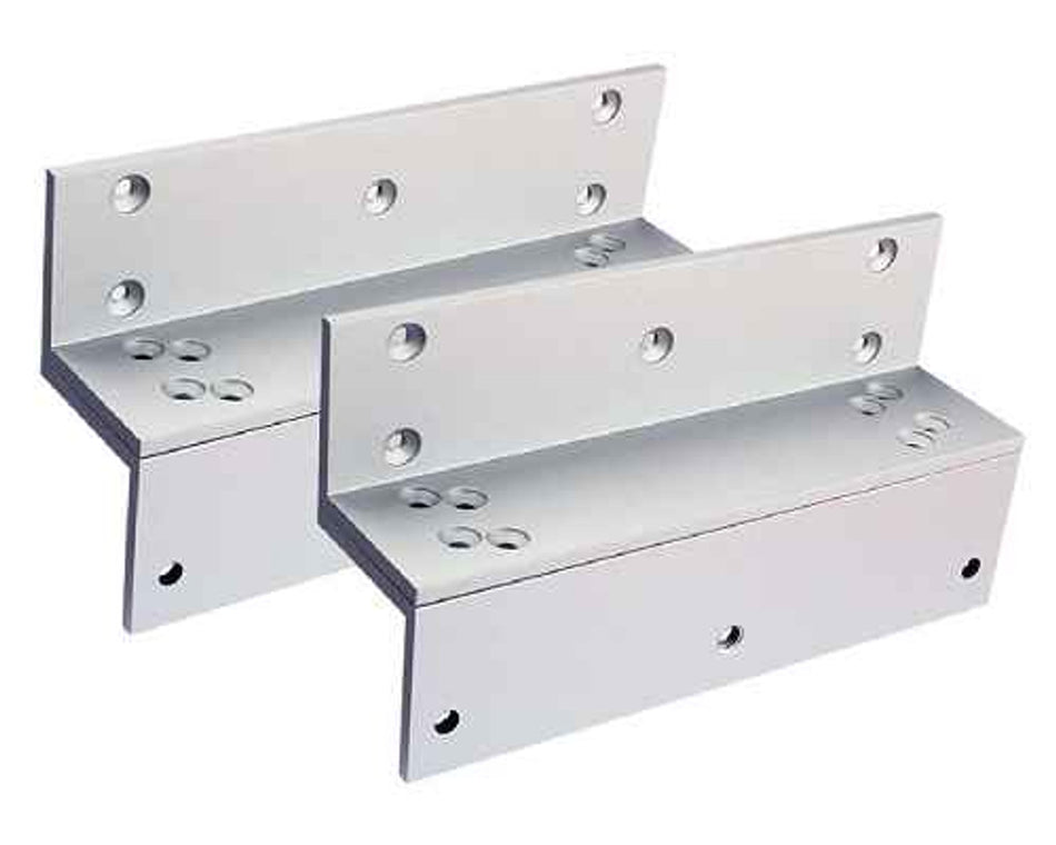 BEA - MAG5LZUL 1200LB (2) L Brackets and (2) Z Brackets for Double Maglocks