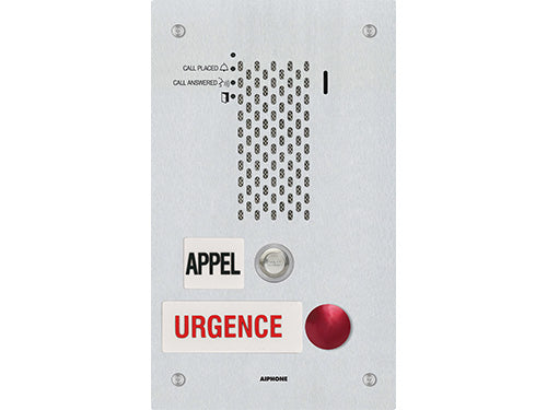Aiphone - IX-SSA-2RA-FR AUD EMG,2 BTN FR