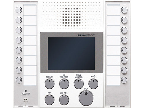 Aiphone - AX-8MV-W AUDIO/VIDEO MSTR,WHT