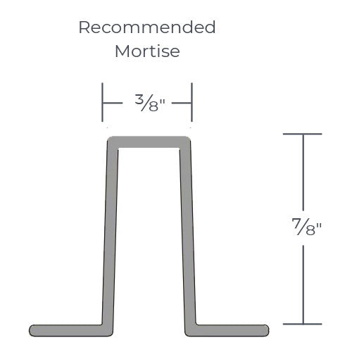 NGP SL-BCG Sliding Door Hardware - Bottom Channel Guide