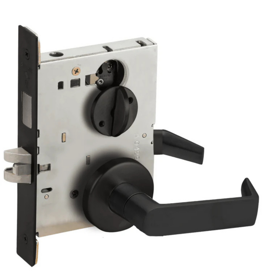 Falcon MA311 Privacy, Bedroom or Bath Lock - Grade 1 Non-Keyed Mortise Lock