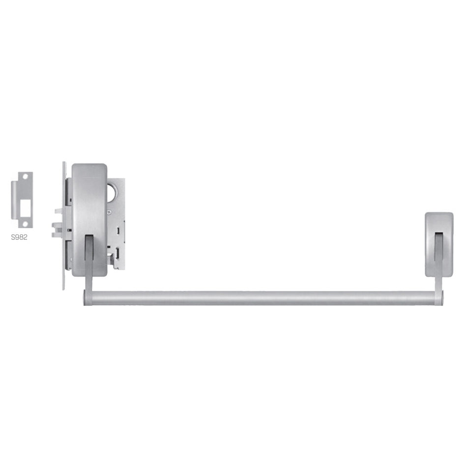 Precision (PHI) 302 Series Handed, Mortise Exit Device - 36"/48" Exit Only, Dummy Trim