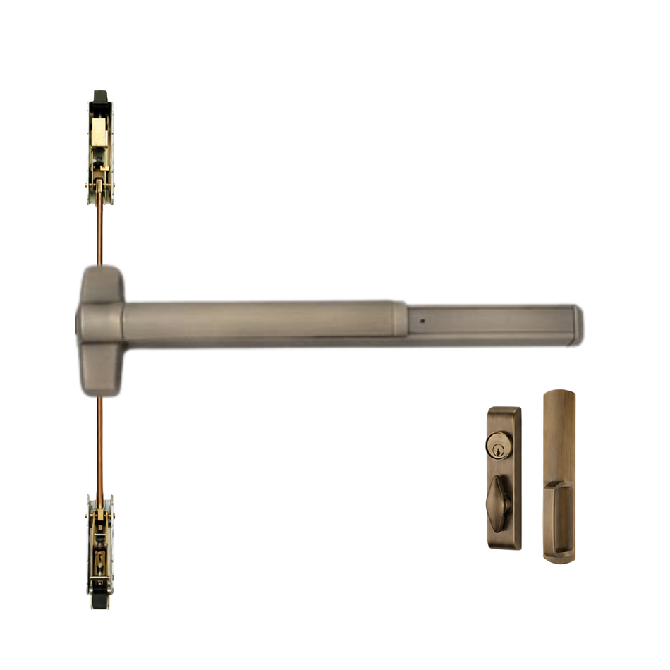 Von Duprin 9847TL/9947TL - Turn Lever, Concealed Vertical Rod Device