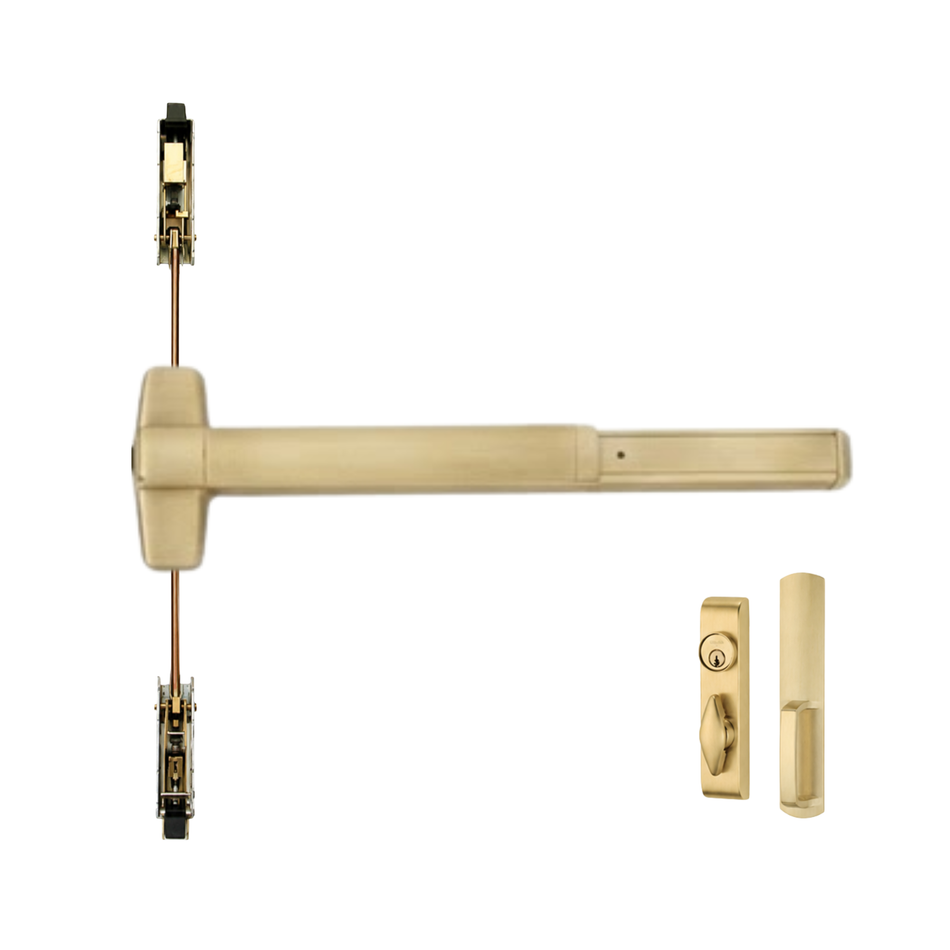 Von Duprin 9847TL/9947TL - Turn Lever, Concealed Vertical Rod Device