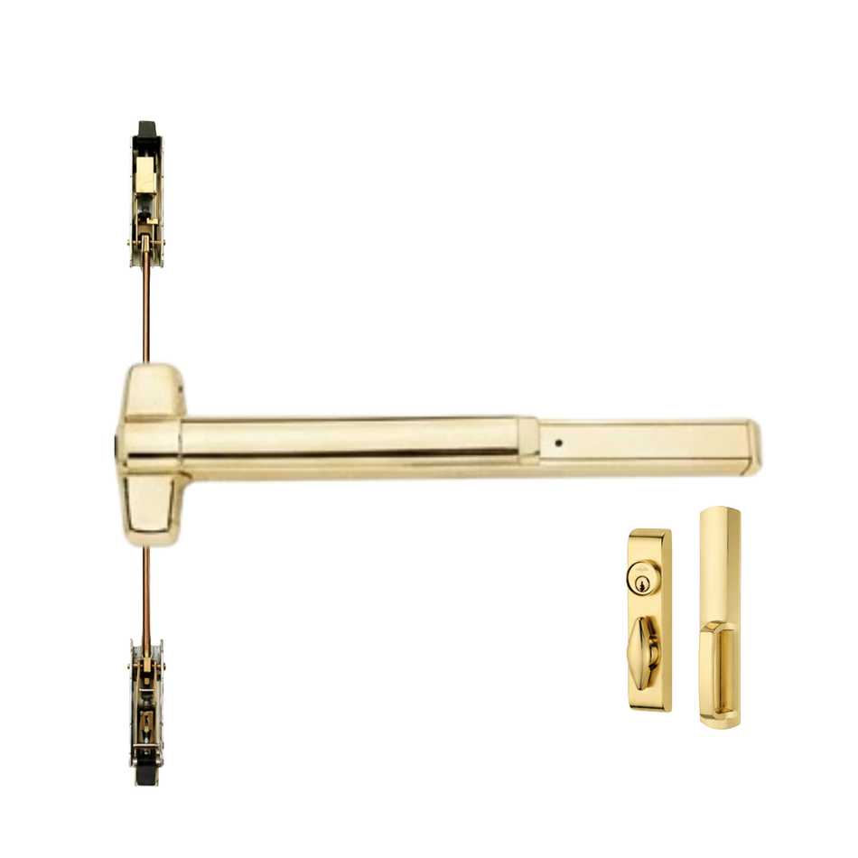 Von Duprin 9847TL/9947TL - Turn Lever, Concealed Vertical Rod Device