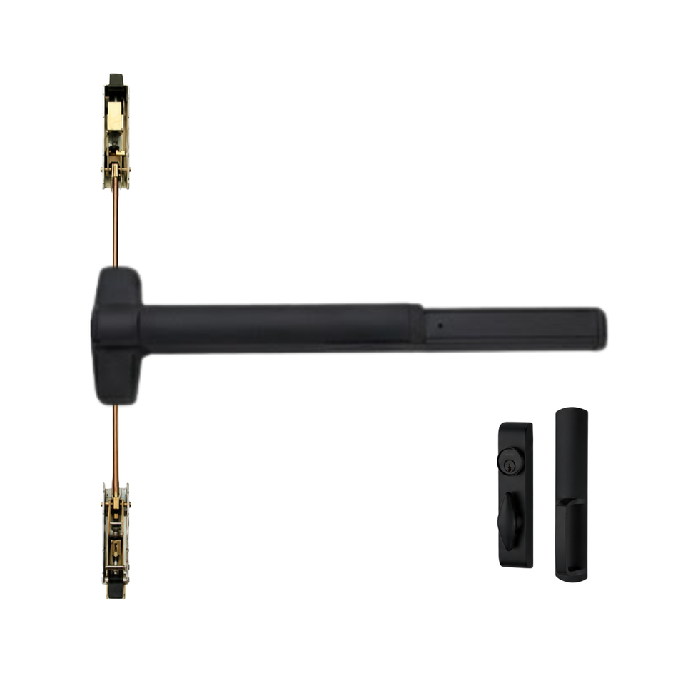 Von Duprin 9848TL/9948TL - Turn Lever, Concealed Vertical Rod Device