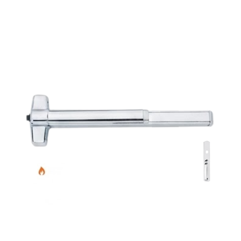 Von Duprin 98TP-F/99TP-F - Thumbpiece Rim Exit Device - Fire Rated