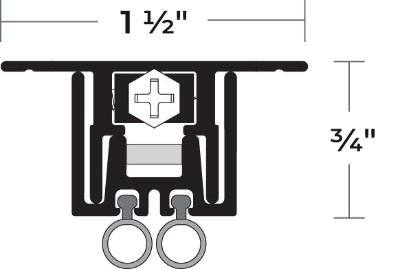 NGP 320N Automatic Door Bottom for Hollow Metal Doors