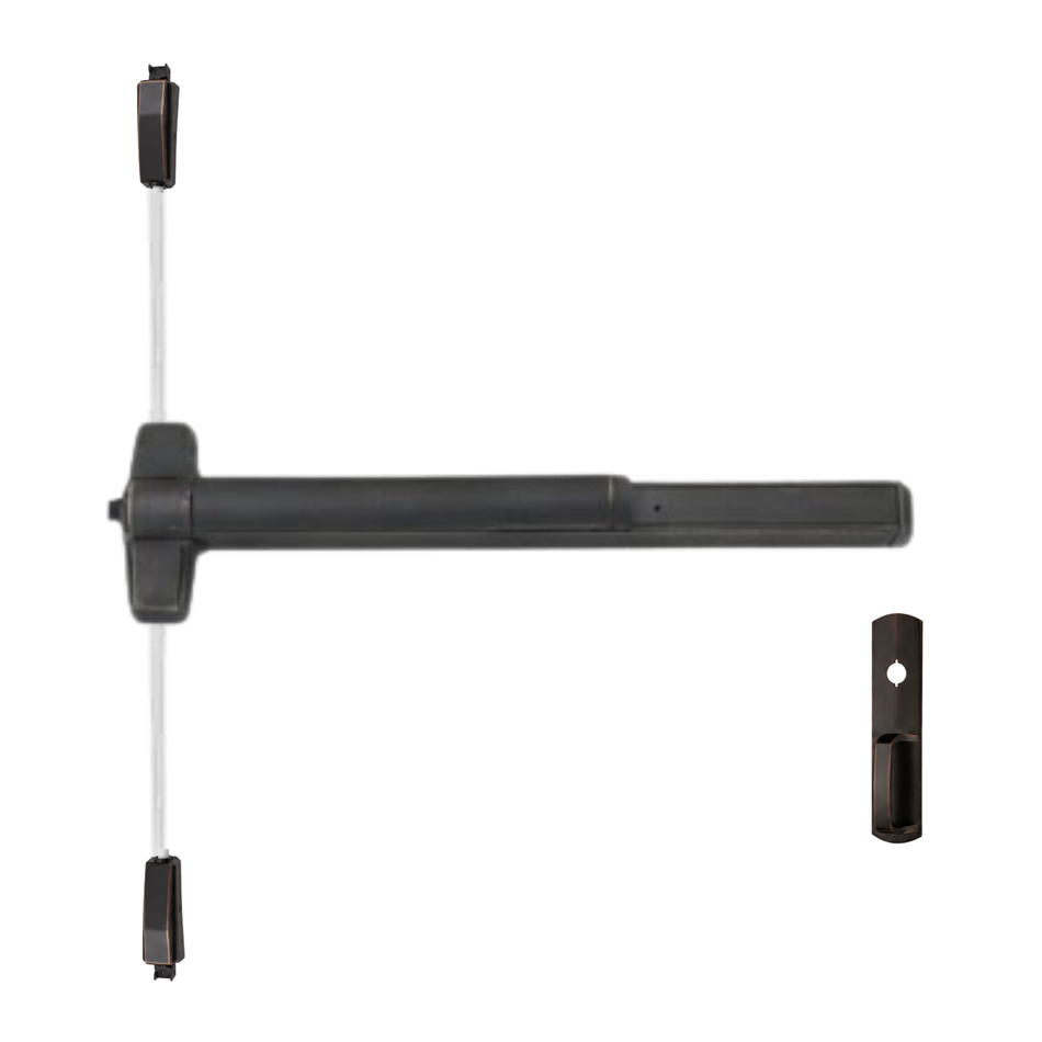 Von Duprin 9857NL/9957NL - Night Latch Surface Three Point Latch Device