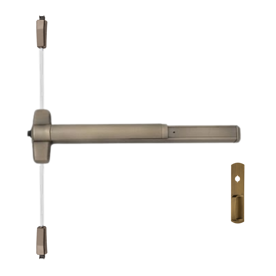 Von Duprin 9857NL/9957NL - Night Latch Surface Three Point Latch Device